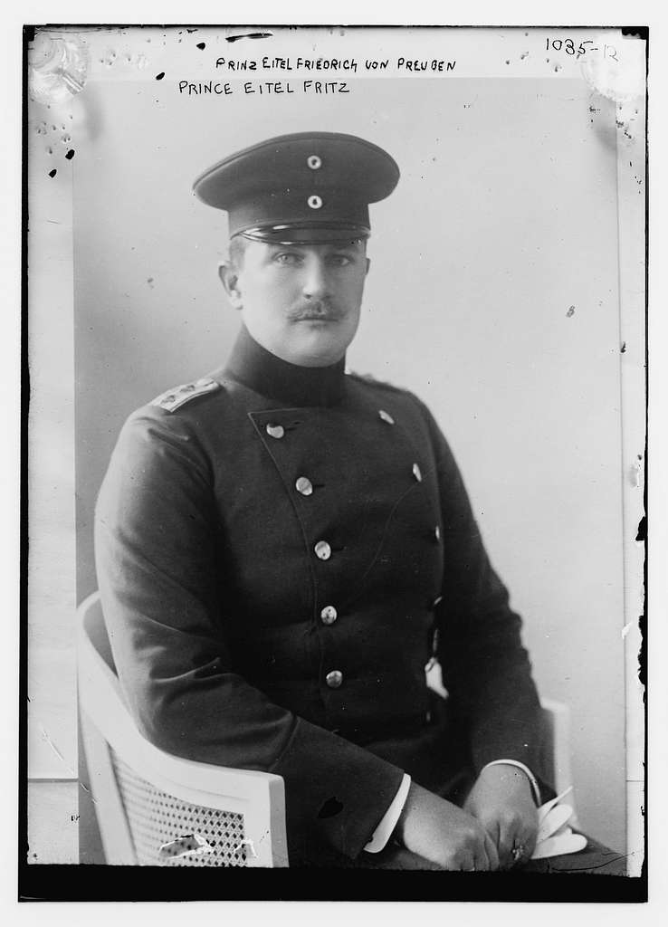 Prinz Eitel Friedrich Von Preuben, Prinz Eitel Fritz