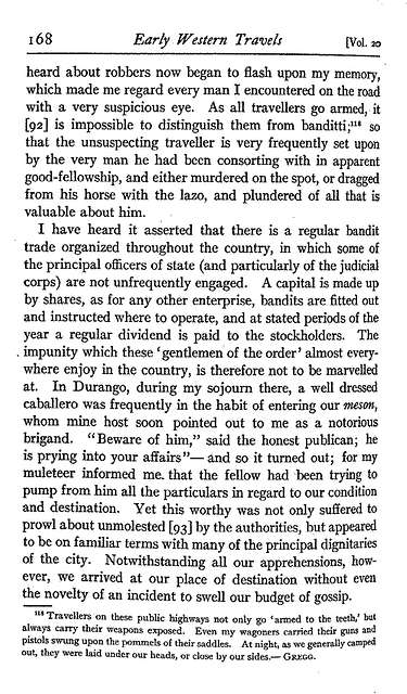 Gregg's Commerce of the prairies; or, The journal of a Sante Fe trader, 1831-1839
