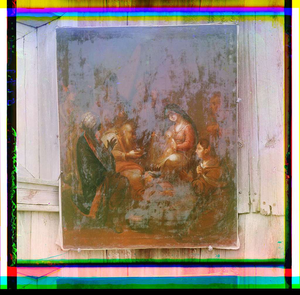 Ikona v t︠s︡erkvi Ilʹi Proroka. Belozersk, Rossiĭskai︠a︡ imperii︠a︡