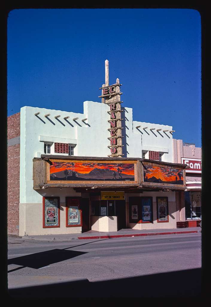 El Rancho Theater, Pine Street, Deming, New Mexico