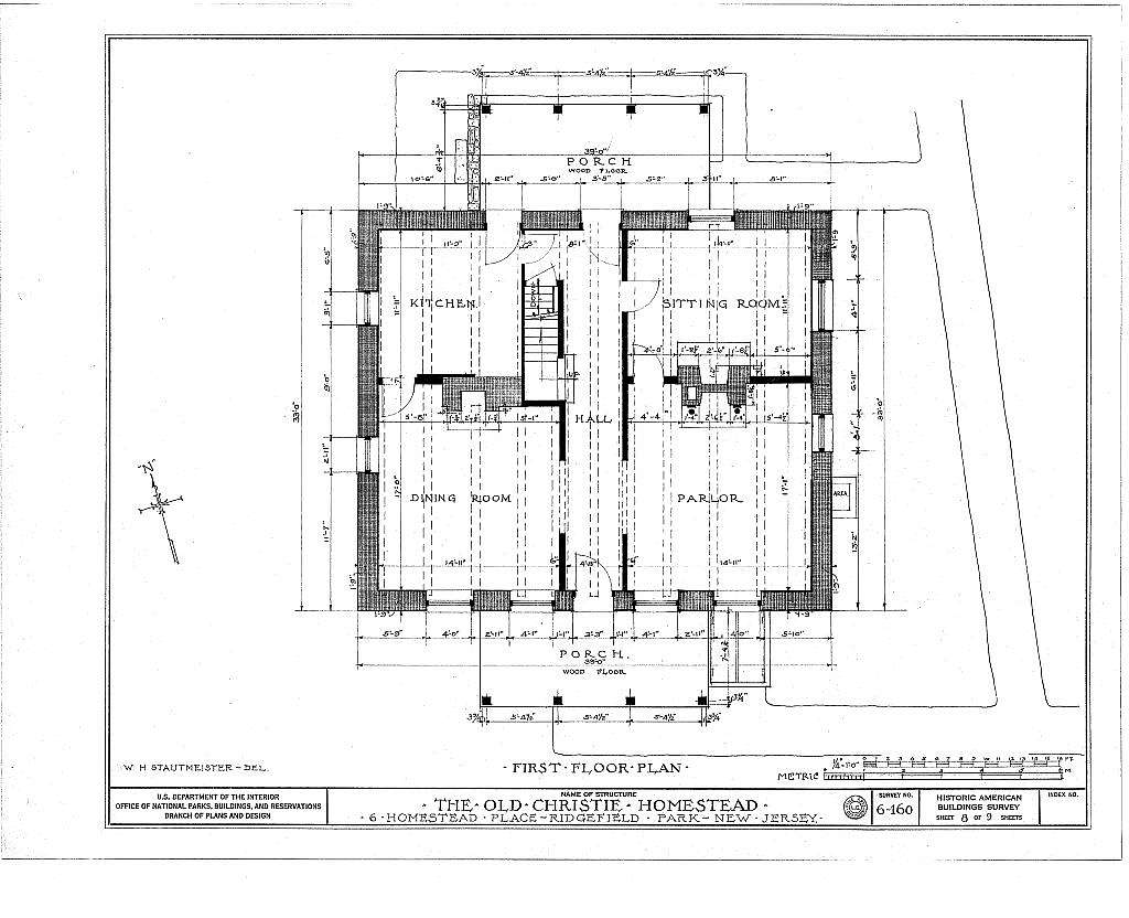 Brinkerhoff-Christie-Paulison Homestead, 8 Homestead Place, Ridgefield Park, Bergen County, NJ