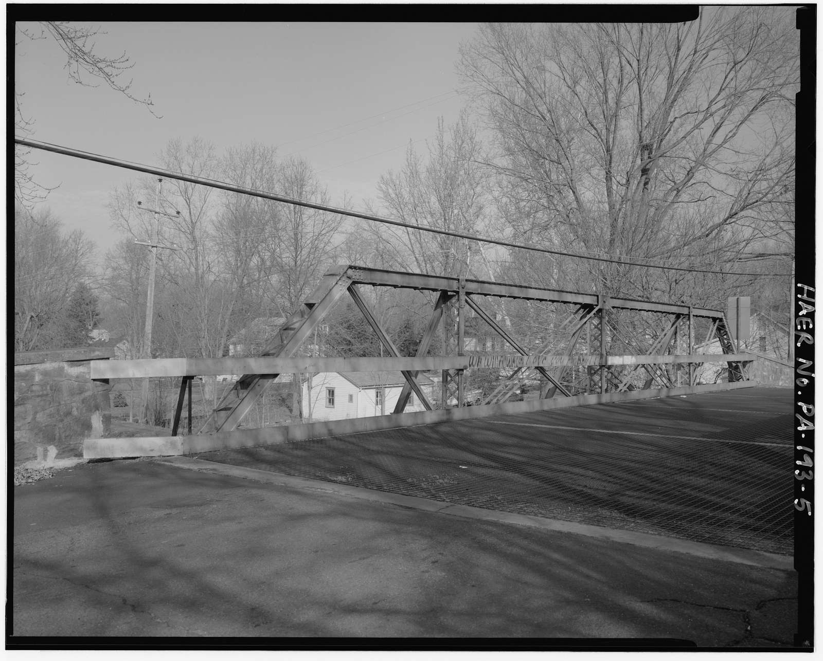 Bucks County Bridge No. 313, Spanning Delaware Canal at Letchworth Avenue, Yardley, Bucks County, PA