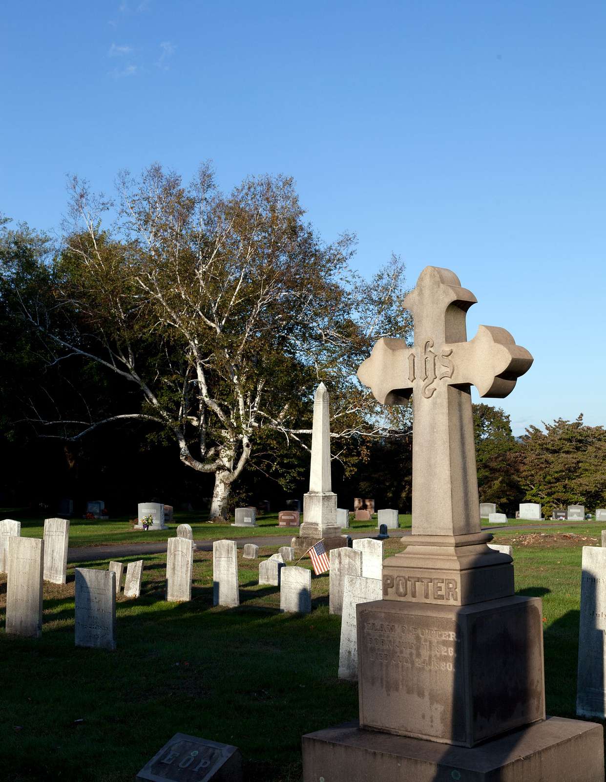 Enfield Street Cemetery in Thompsonville, Connecticut