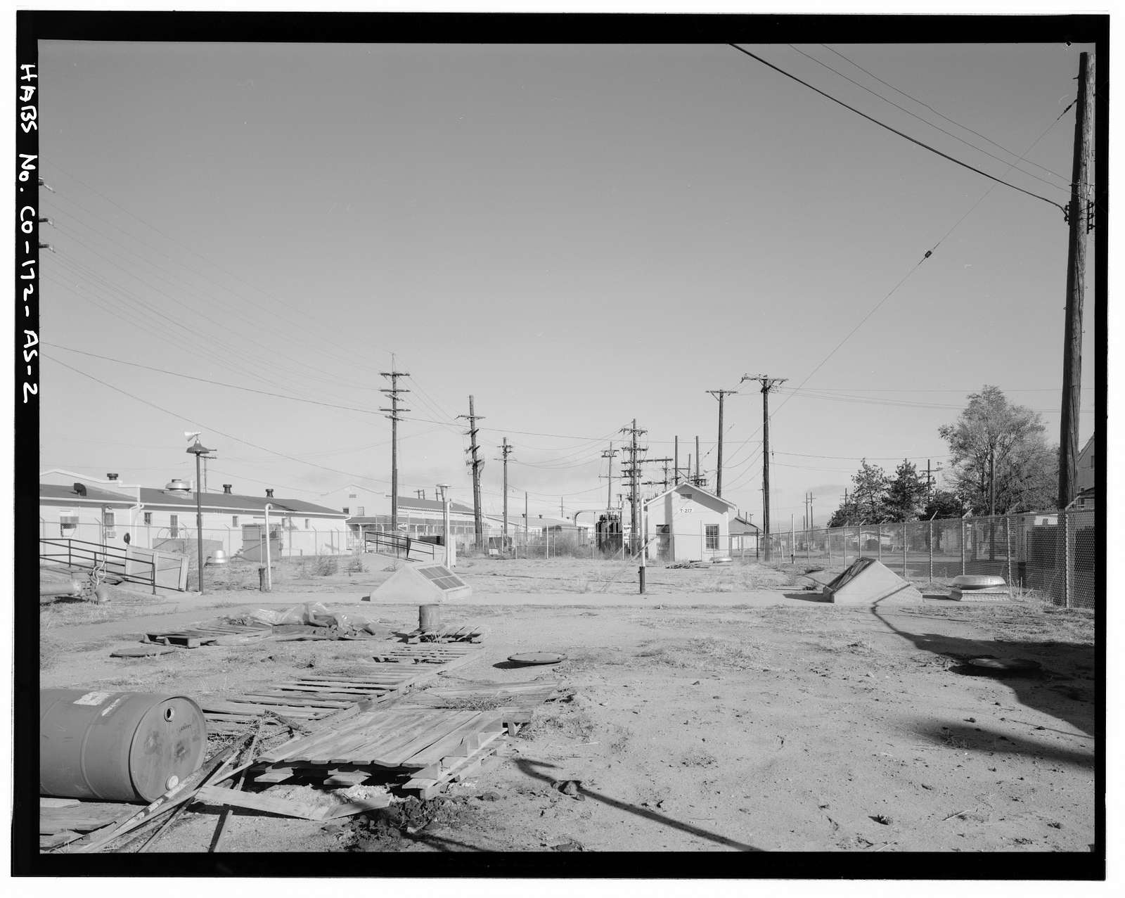 Fitzsimons General Hospital, Underground Fuel Pipelines, North Page Street North of Building No. 215, Aurora, Adams County, CO