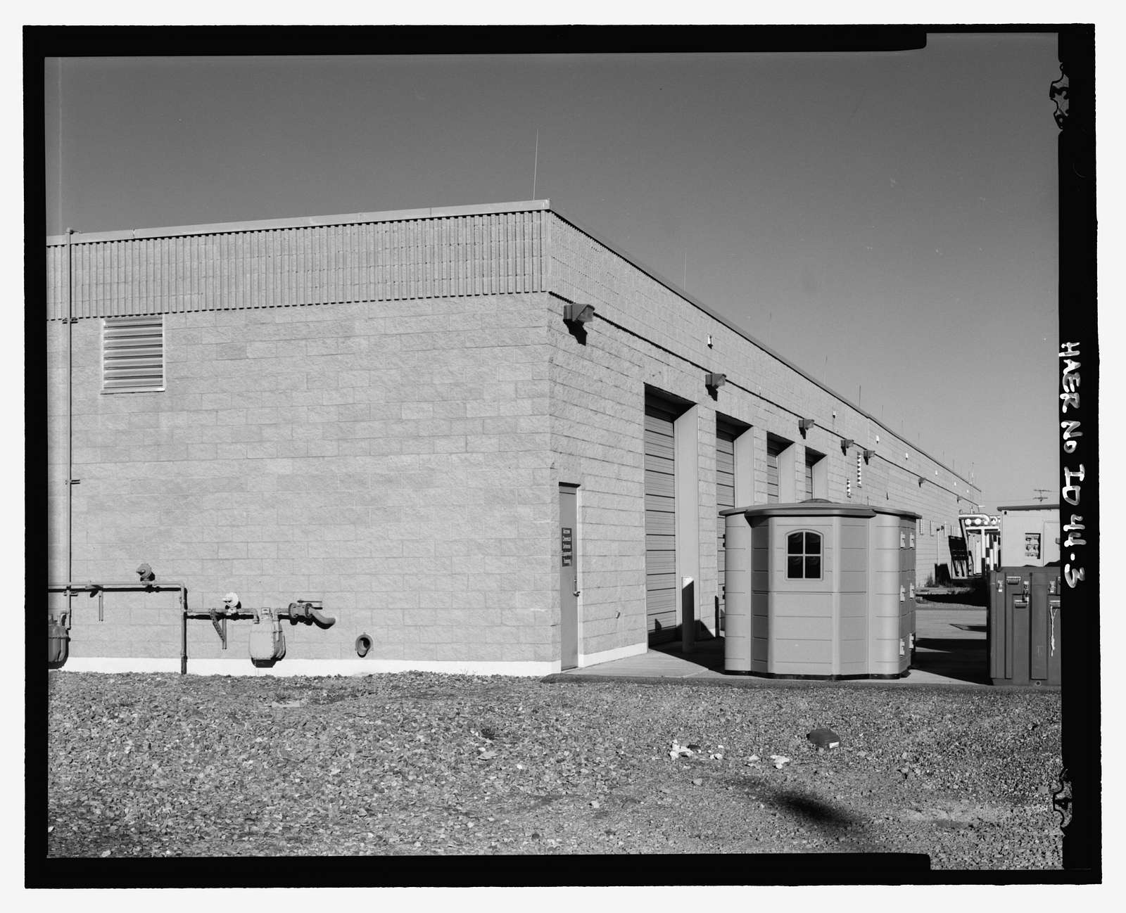 Over-the-Horizon Backscatter Radar Network, Mountain Home Air Force Operations Building, On Desert Street at 9th Avenue
Mountain Home Air Force Base, Mountain Home, Elmore County, ID