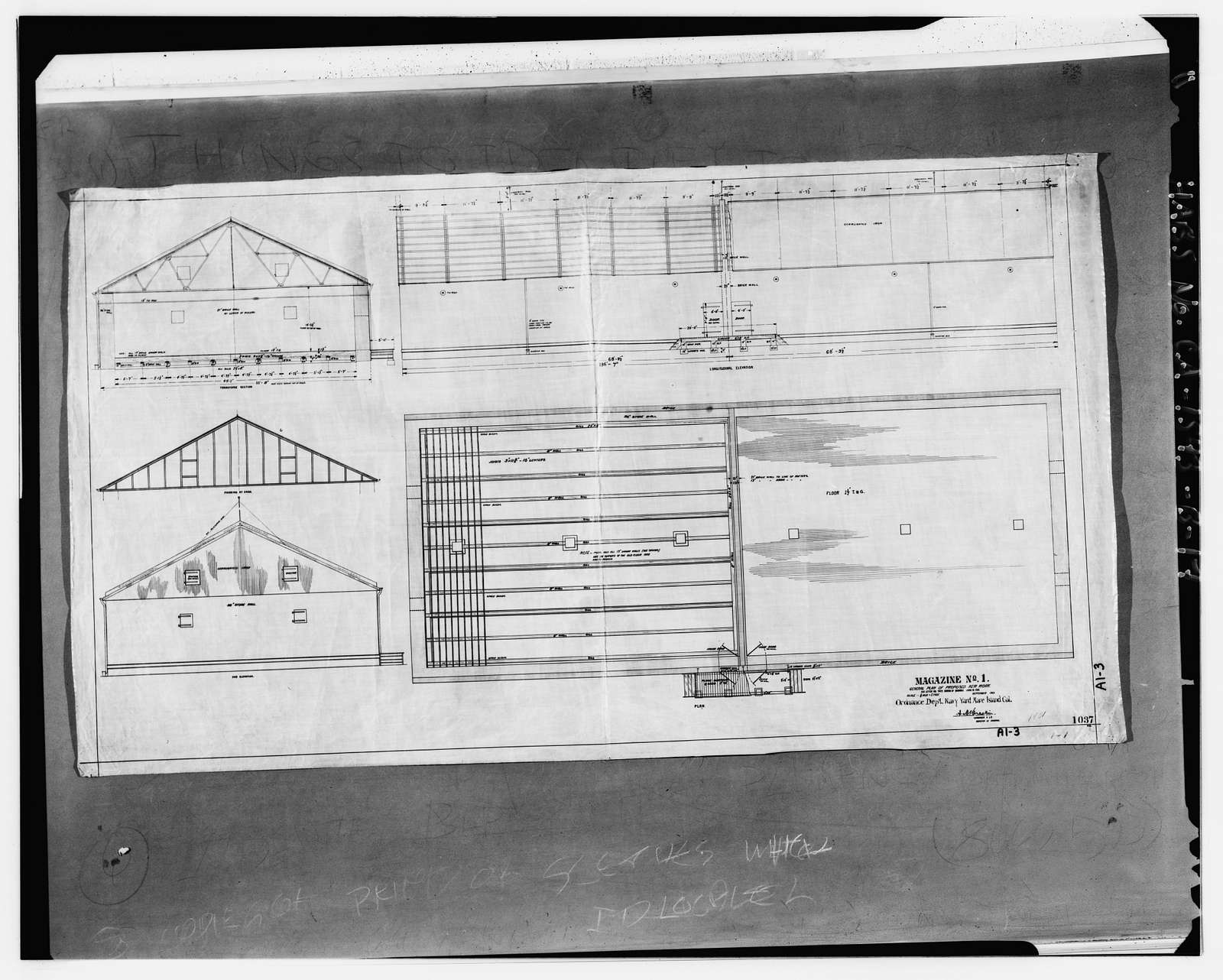 Mare Island Naval Shipyard, Magazine No. 1, Railroad Avenue, west side near Maseda Road, Vallejo, Solano County, CA