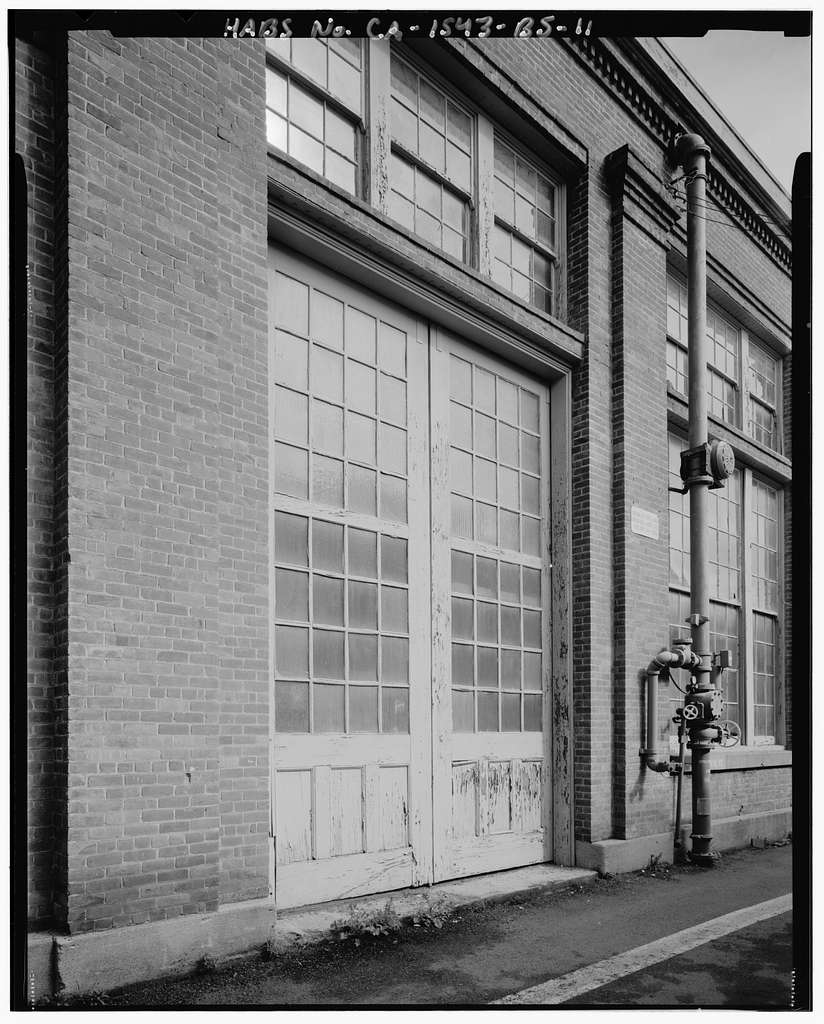 Mare Island Naval Shipyard, Boat Shop, California Avenue, west side between Ninth & Tenth Streets, Vallejo, Solano County, CA