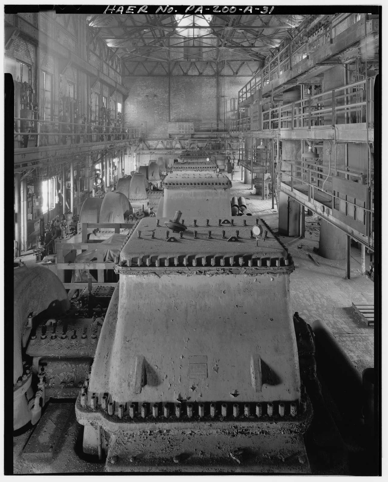 U.S. Steel Homestead Works, Blast Furnace Plant, Along Monongahela River, Homestead, Allegheny County, PA