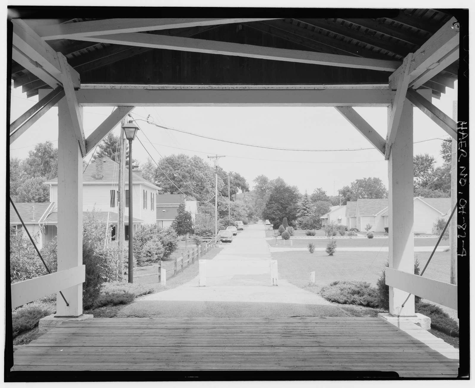 Germantown Covered Bridge, Center Street spanning Little Twin Creek, Germantown, Montgomery County, OH