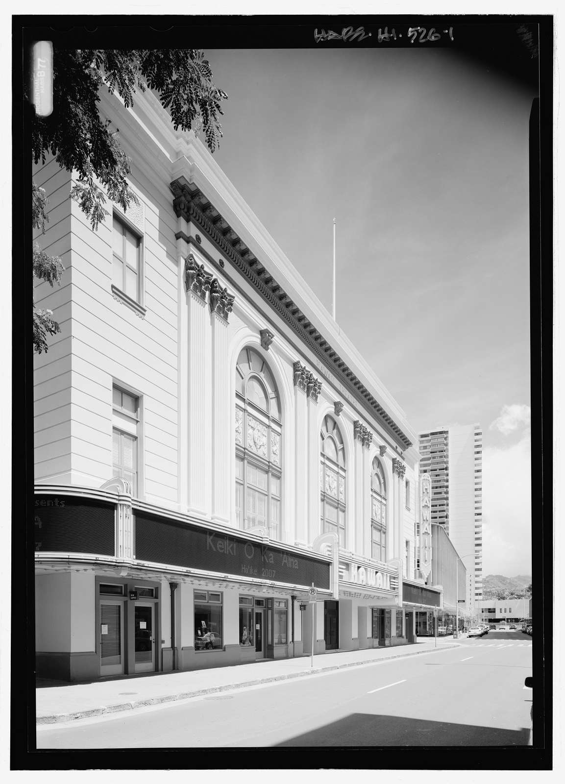 Hawaii Theatre, 1130 Bethel Street, Honolulu, Honolulu County, HI