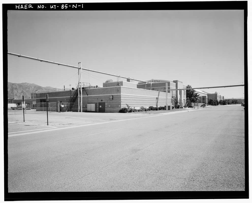 Hill Field, Equipment Repair Building, 5909 Southgate Avenue, Layton, Davis County, UT