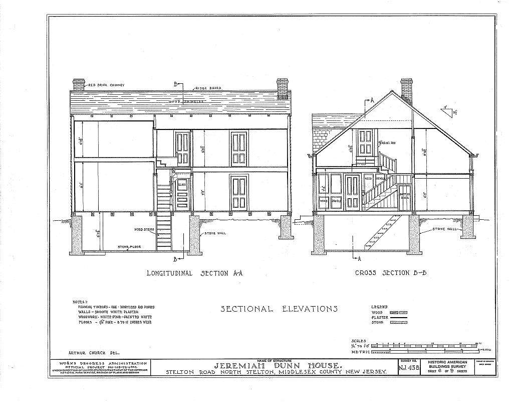 Jeremiah Dunn House, Stelton Road, North Stelton, Middlesex County, NJ