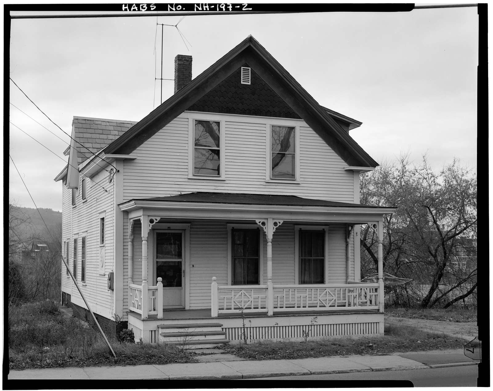 Adelard Fluette House, 71 Washington Street, Claremont, Sullivan County, NH