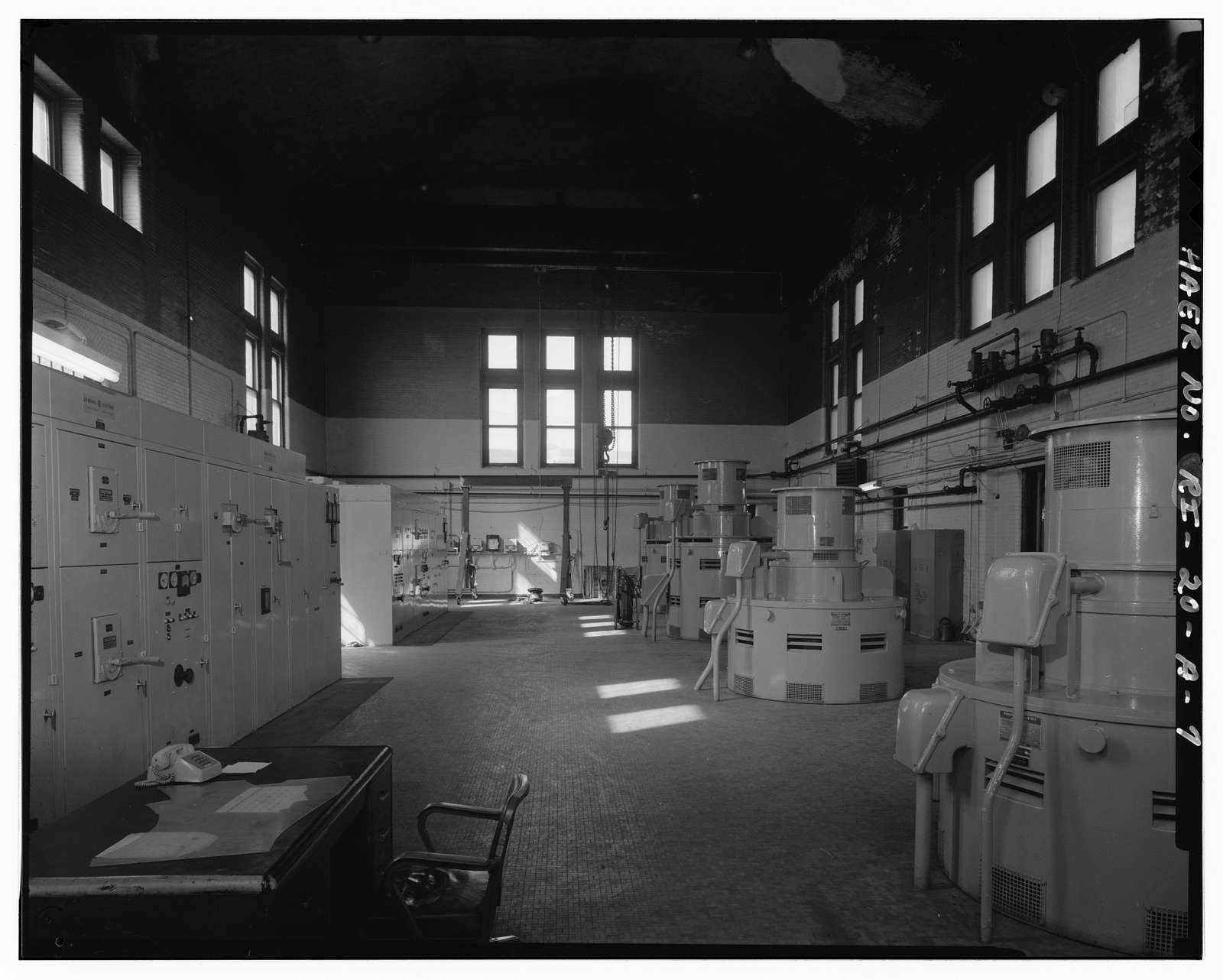 Providence Sewage Treatment System, Ernest Street Pumping Station, Engine House, Ernest Street & Allens Avenue, Providence, Providence County, RI