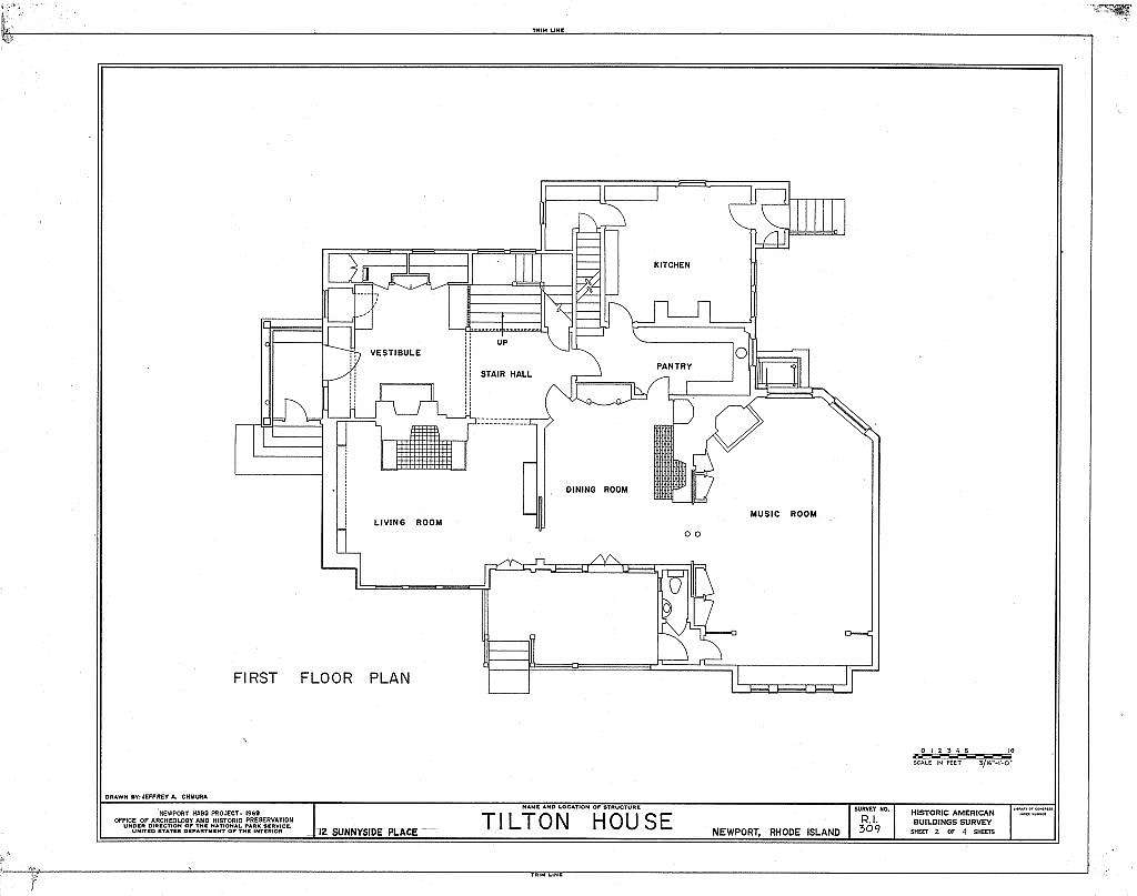 Samuel Tilton House, 12 Sunnyside Place, Newport, Newport County, RI