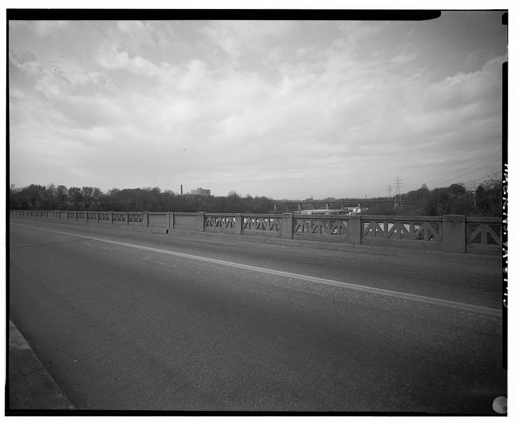 Fifth Street Viaduct, Spanning Bacon's Quarter Branch Valley on Fifth Street, Richmond, Independent City, VA