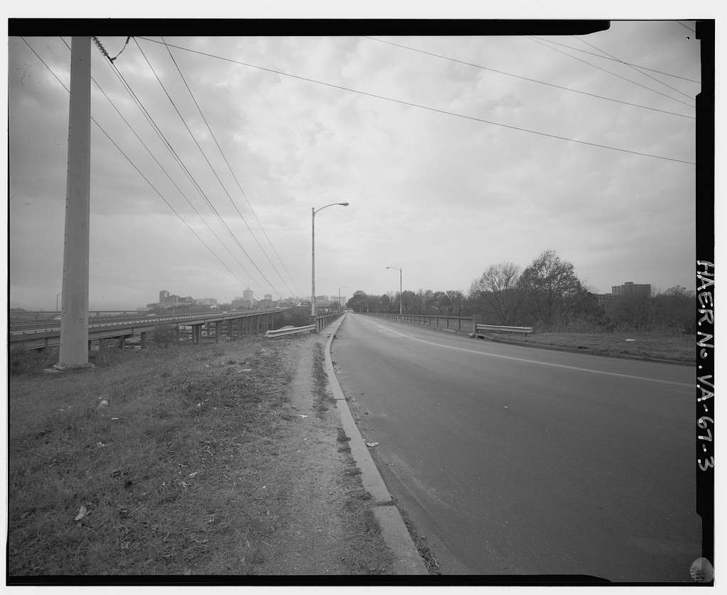 Fifth Street Viaduct, Spanning Bacon's Quarter Branch Valley on Fifth Street, Richmond, Independent City, VA