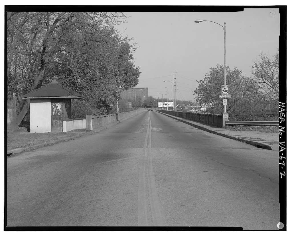 Fifth Street Viaduct, Spanning Bacon's Quarter Branch Valley on Fifth Street, Richmond, Independent City, VA