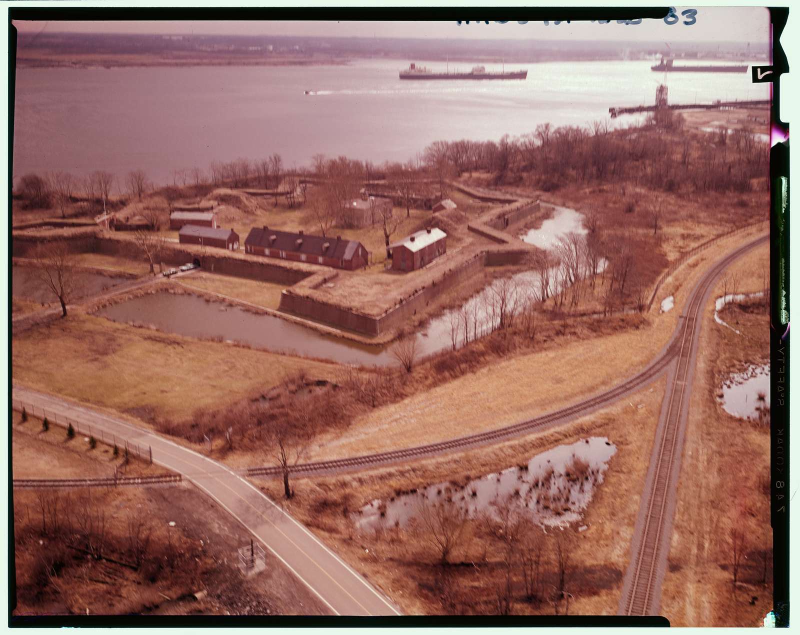 Fort Mifflin, Mud Island, Marine & Penrose Ferry Roads, Philadelphia, Philadelphia County, PA