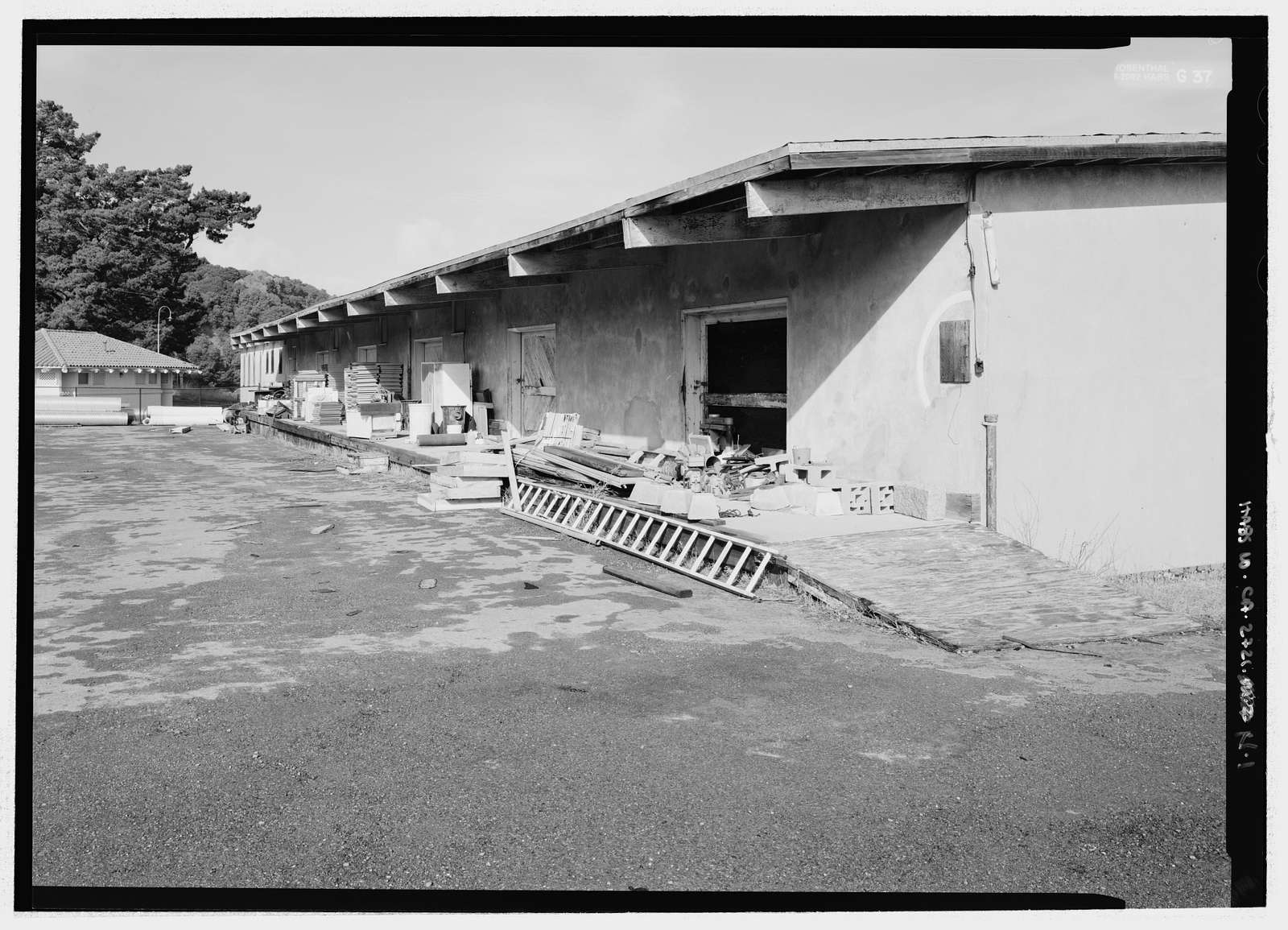 Fort McDowell, Supply Sergeant Warehouse, Angel Island State Park, Angel Island, Marin County, CA