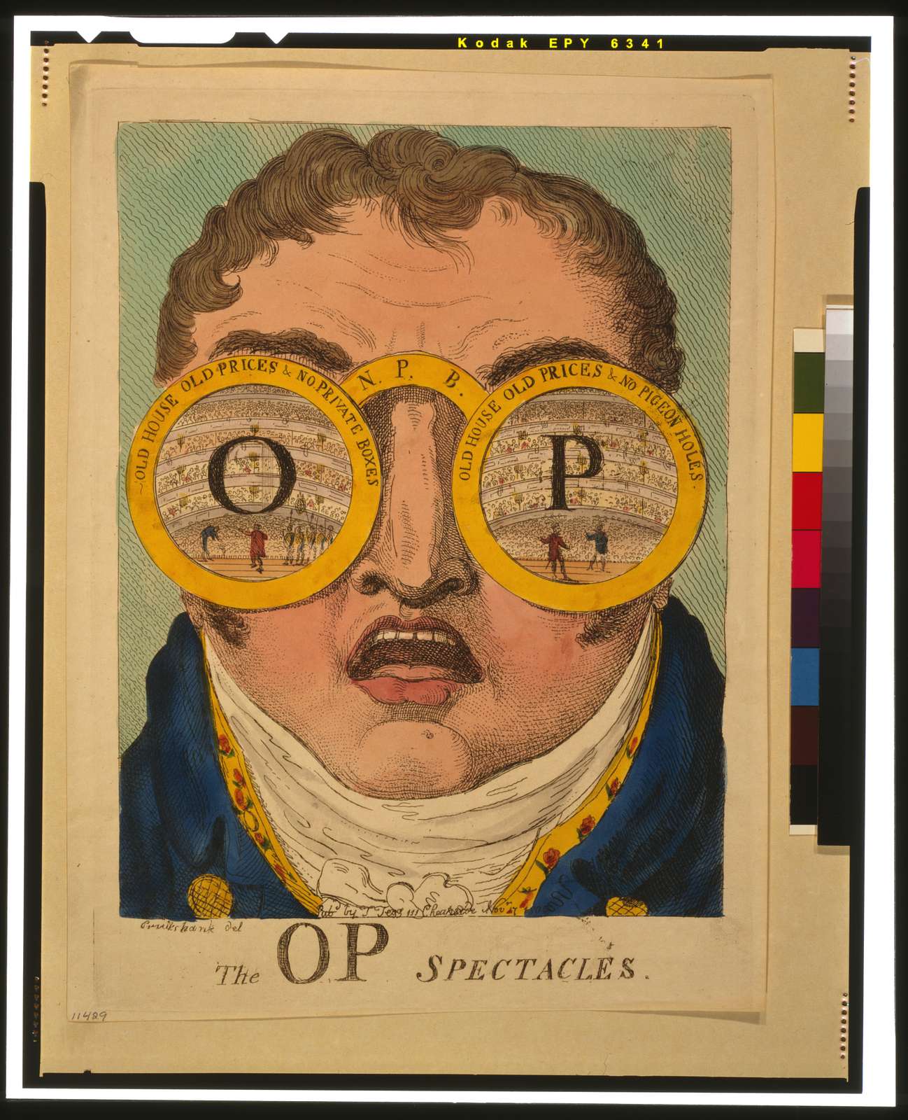 The OP spectacles / Cruikshank del.