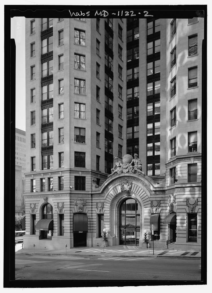 Baltimore & Ohio Railroad Company Headquarters Building, 2 North Charles Street, Baltimore, Independent City, MD