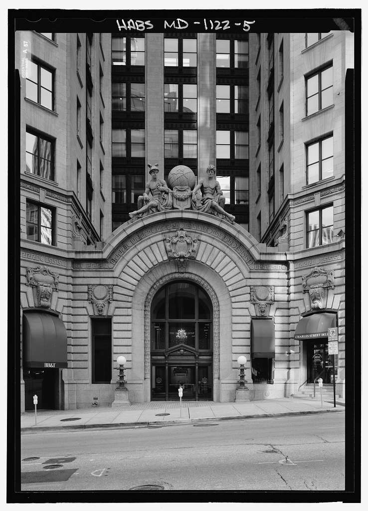 Baltimore & Ohio Railroad Company Headquarters Building, 2 North Charles Street, Baltimore, Independent City, MD