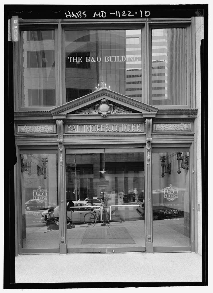 Baltimore & Ohio Railroad Company Headquarters Building, 2 North Charles Street, Baltimore, Independent City, MD
