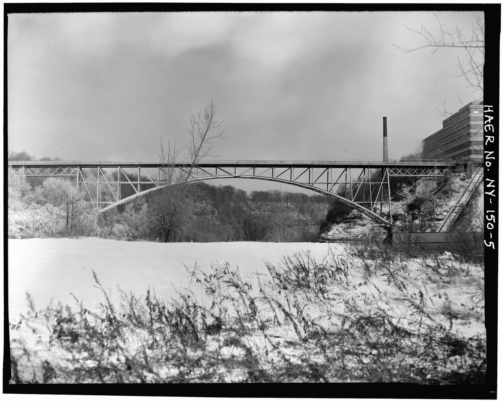 Driving Park Avenue Bridge, Spanning Genesee River Gorge, Rochester, Monroe County, NY