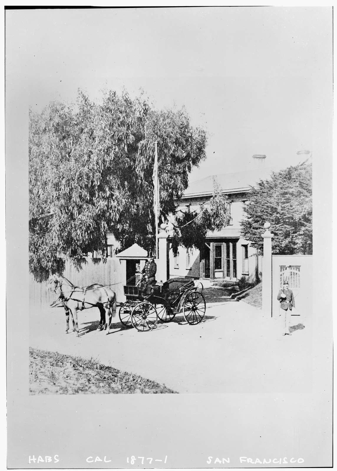 Fort Mason, Quarters No. 1, Commanding General's House, Franklin Street, San Francisco, San Francisco County, CA