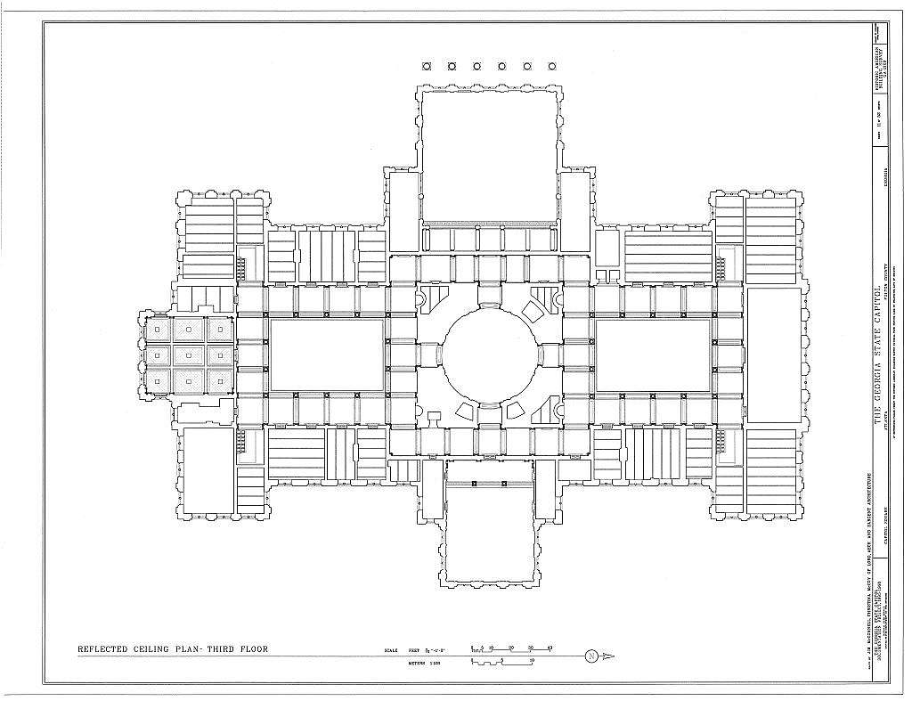Georgia State Capitol, Capitol Square, Atlanta, Fulton County, GA