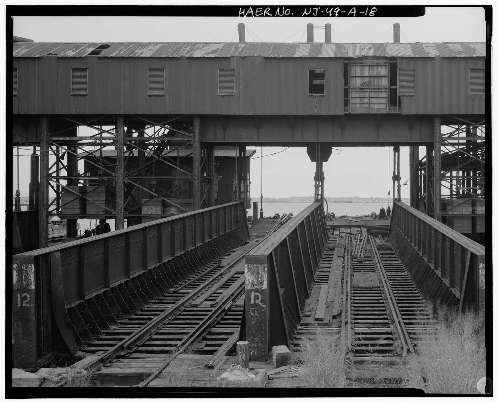 Greenville Yard, Transfer Bridge System, Port of New York/New Jersey, Upper New York Bay, Jersey City, Hudson County, NJ