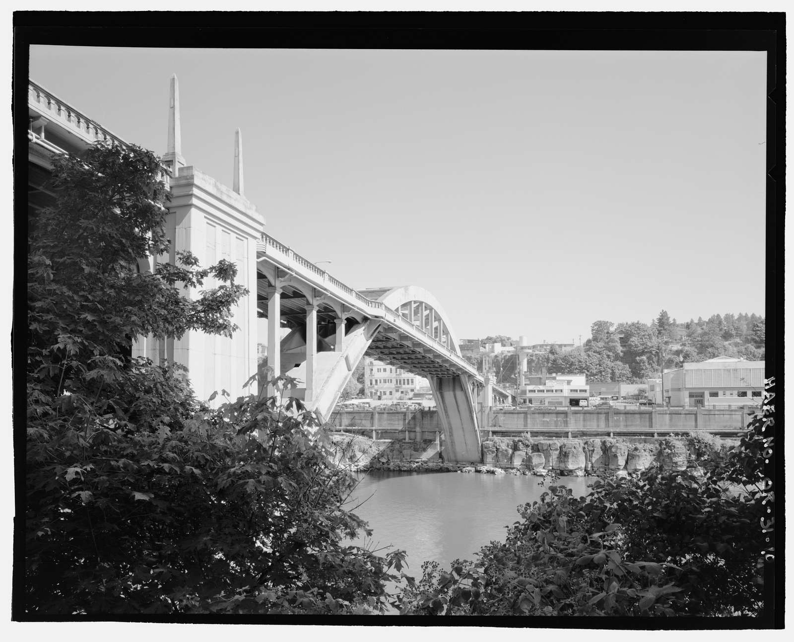 Willamette River Bridge, Spanning Willamette River on Oswego Highway 3, Oregon City, Clackamas County, OR