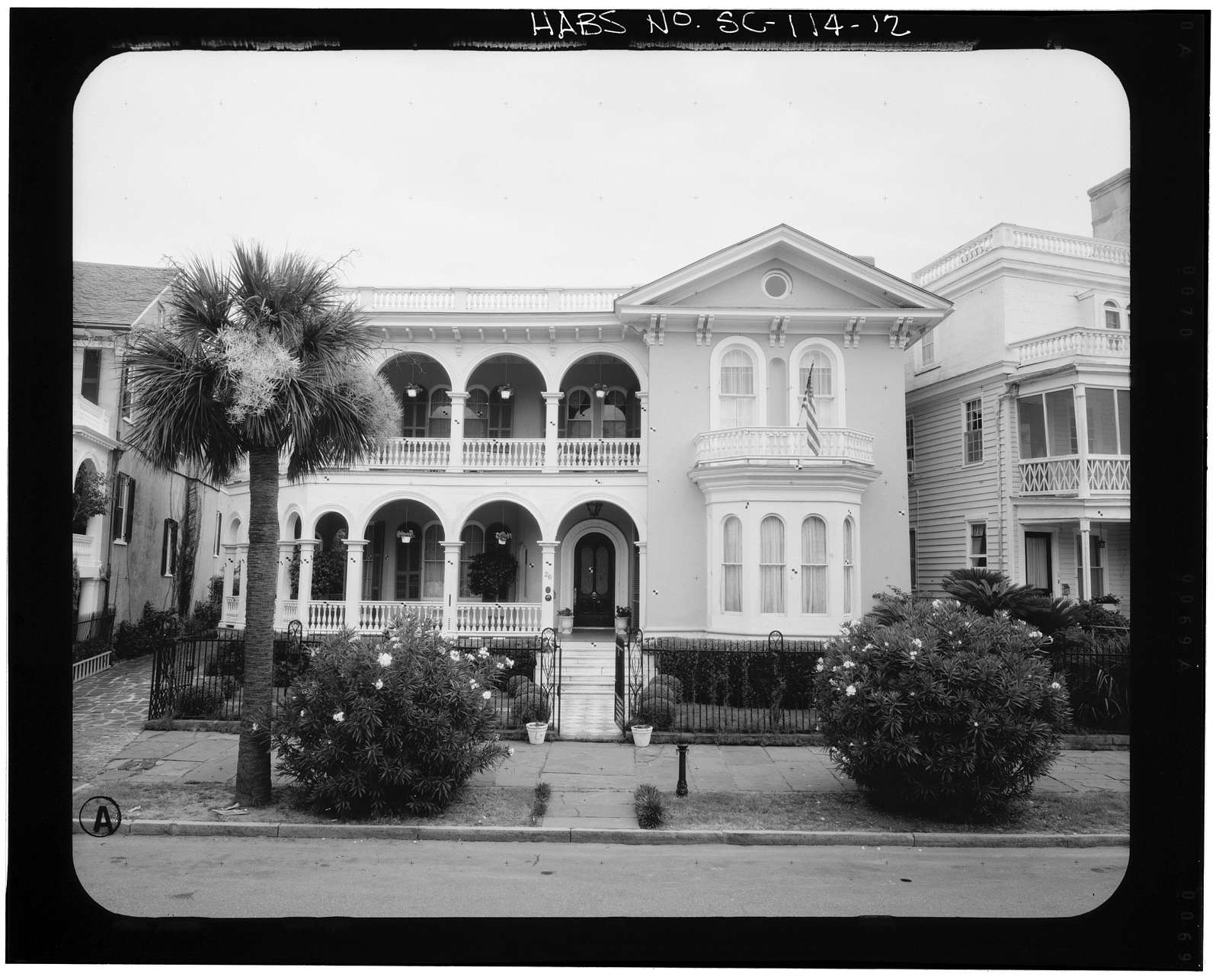 Colonel John Algernon Sydney Ashe House, 26 South Battery, Charleston, Charleston County, SC