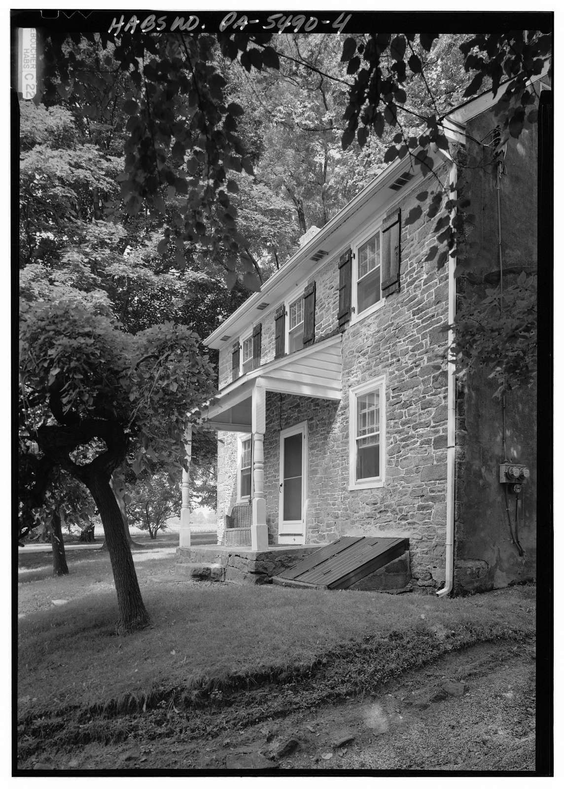Miller's House, Dead end Tollgate Road, Core Creek Park (Middletown Township), Langhorne, Bucks County, PA