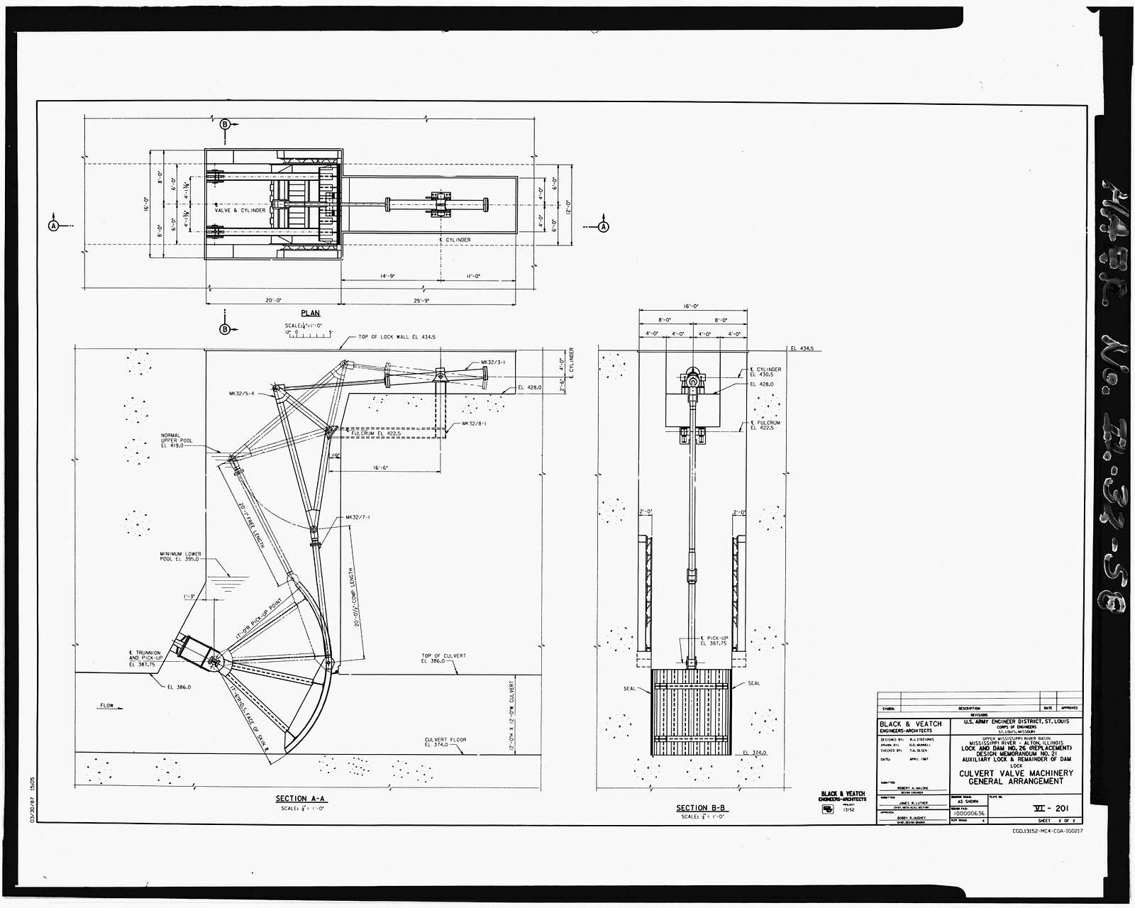 Upper Mississippi River 9-Foot Channel Project, Lock & Dam 26R, Alton, Madison County, IL