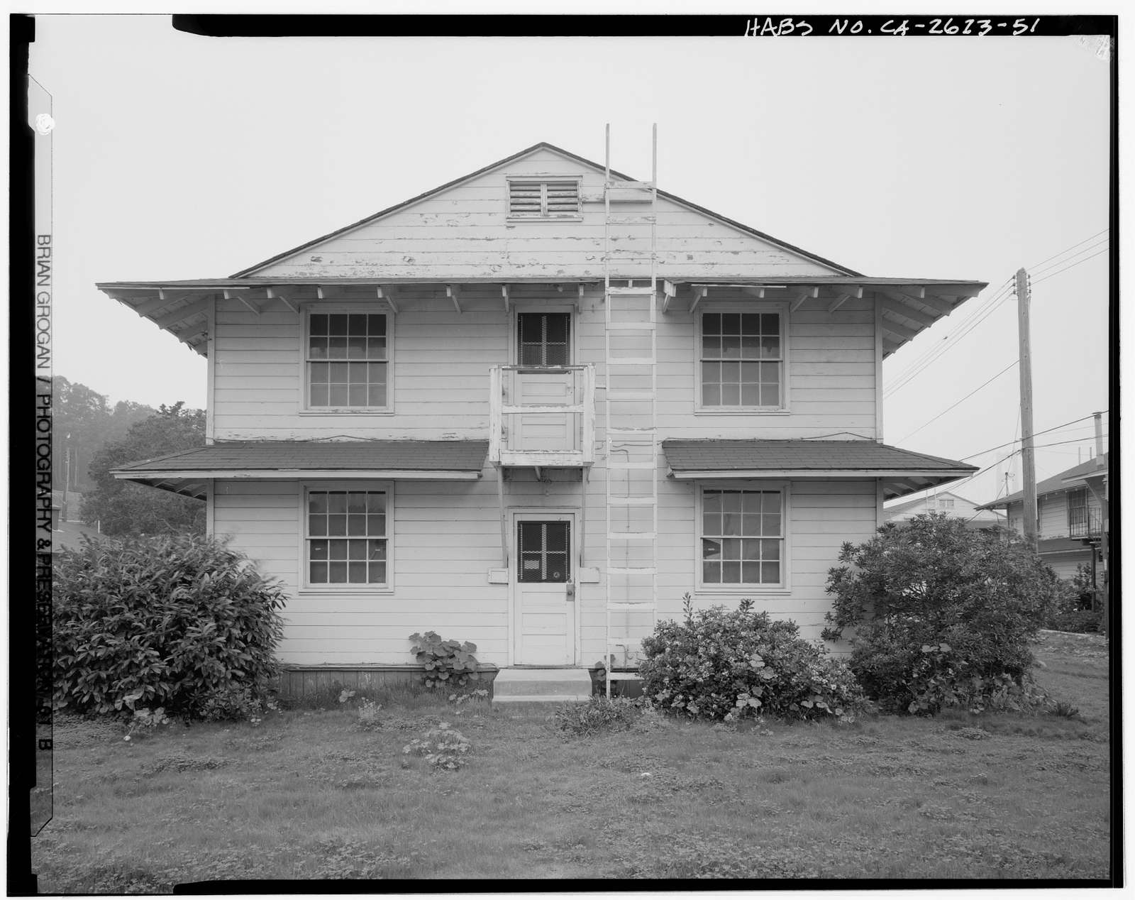 Presidio of San Francisco, Enlisted Men's Barracks Type, West end of Crissy Field, between Pearce & Maudlin Streets, San Francisco, San Francisco County, CA