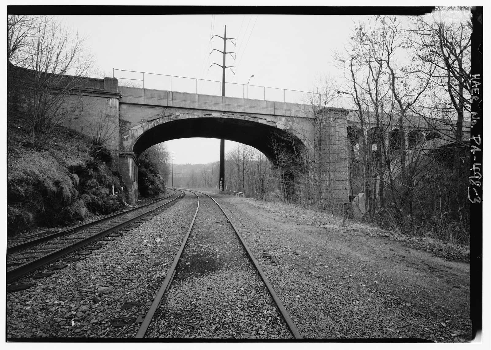 Harrison Avenue Bridge, Spanning Roaring Brook & Central Scranton Expressway (State Route 3022) at Harrison Avenue (State Route 6011), Scranton, Lackawanna County, PA