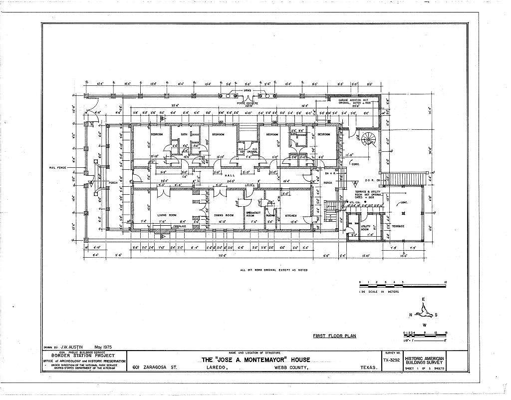 Jose A. Montemayor House, 601 Zaragosa Street, Laredo, Webb County, TX