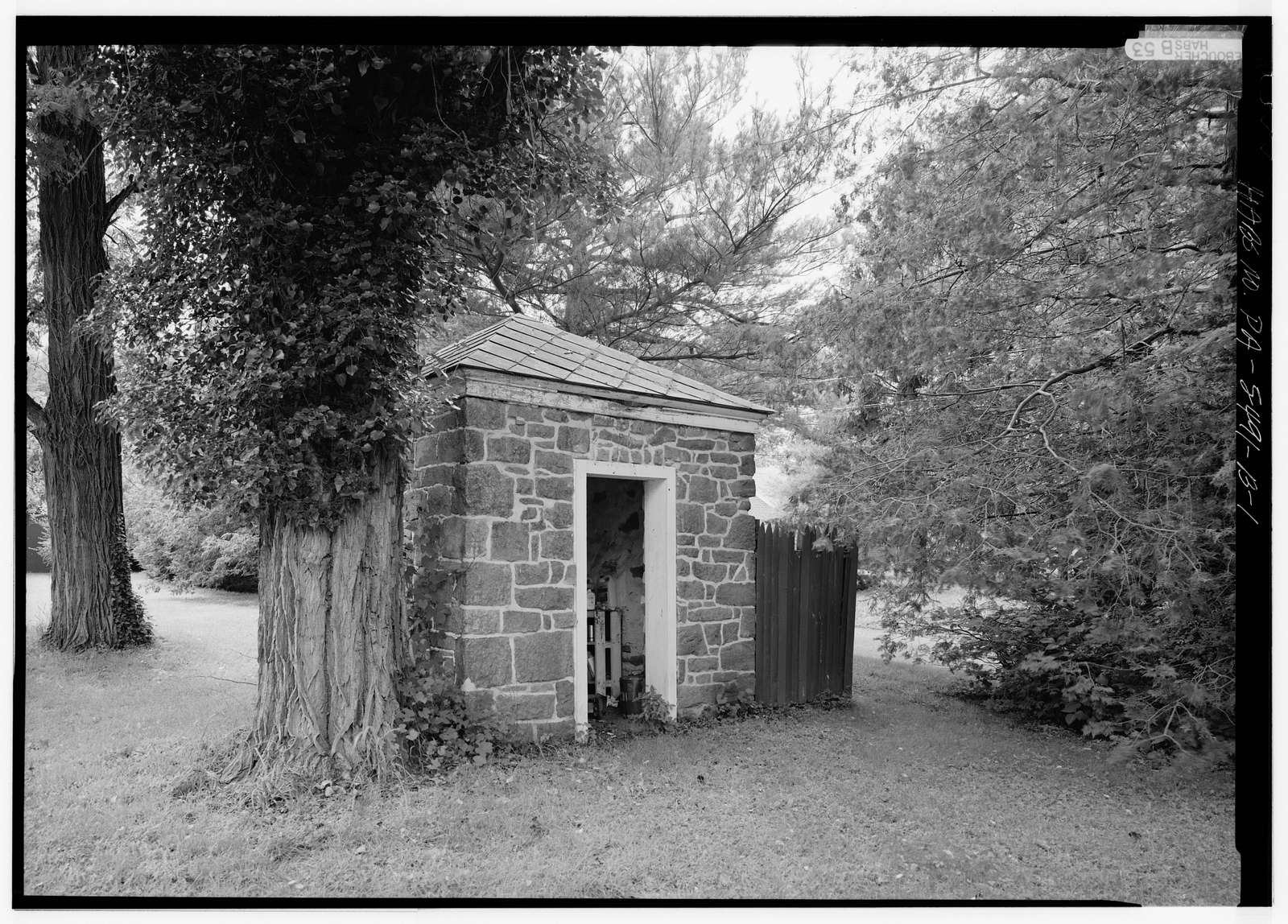 Naylor House, North Outbuilding, Swift & Silver Lake Roads, Langhorne, Bucks County, PA