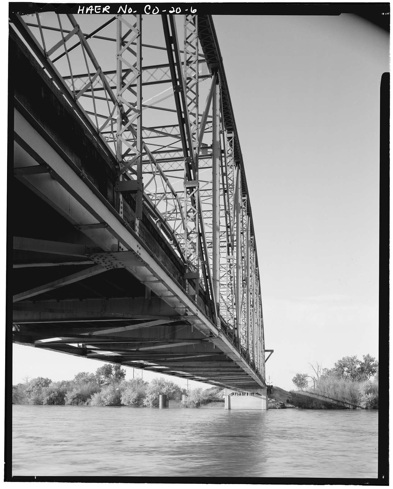 Manzanola Bridge, State Highway 207, spanning Arkansas River, Manzanola, Otero County, CO