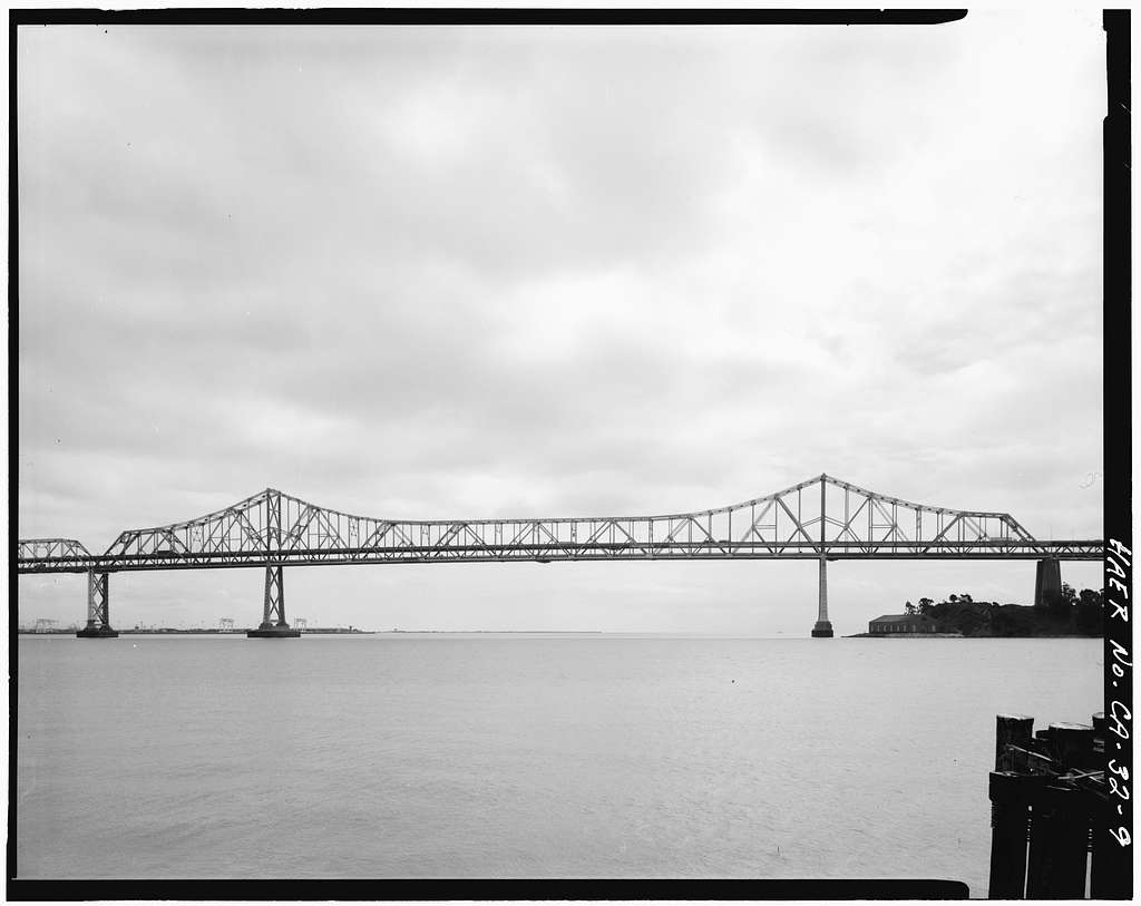 San Francisco Oakland Bay Bridge, Spanning San Francisco Bay, San Francisco, San Francisco County, CA