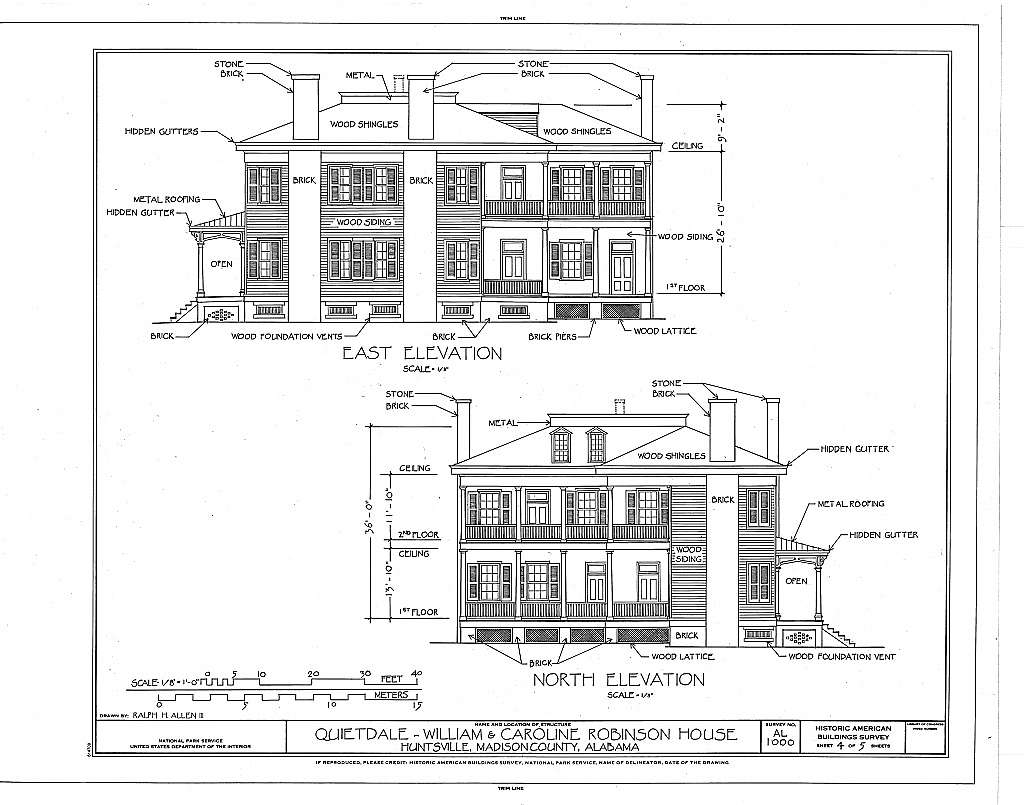 Quietdale, 401 Quietdale Drive Northeast, Huntsville, Madison County, AL