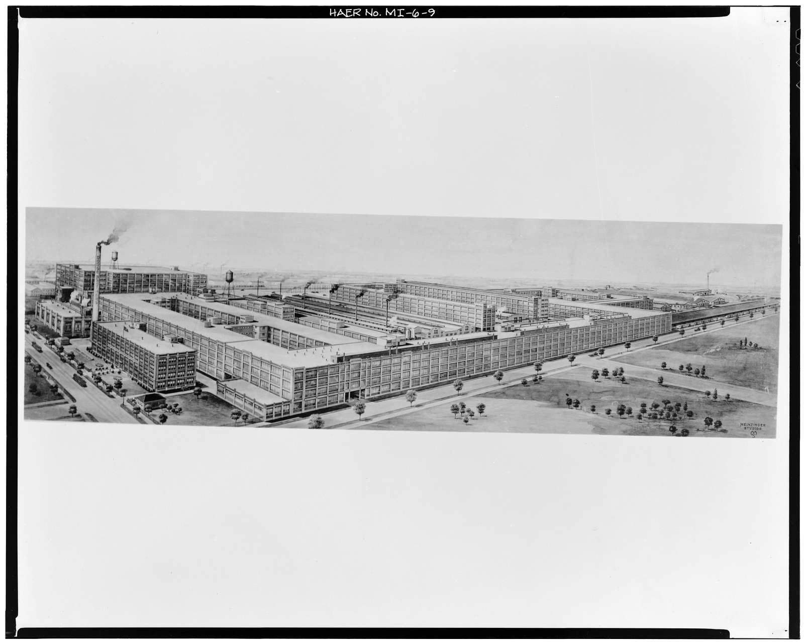 Dodge Brothers Motor Car Company Plant, Between Joseph Campau & Conant Avenues, Hamtramck, Wayne County, MI