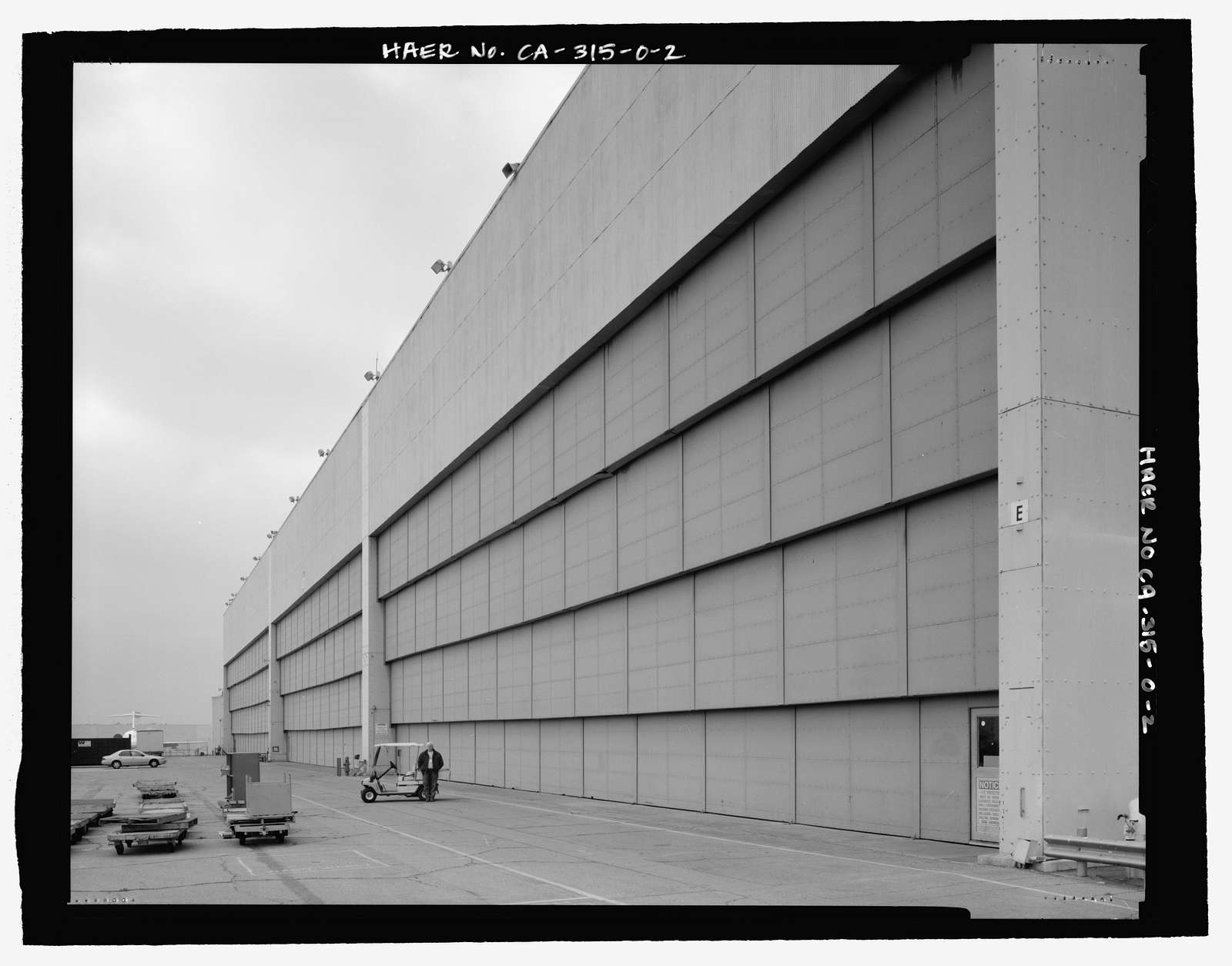 Douglas Aircraft Company Long Beach Plant, Aircraft Hangar, 3855 Lakewood Boulevard, Long Beach, Los Angeles County, CA