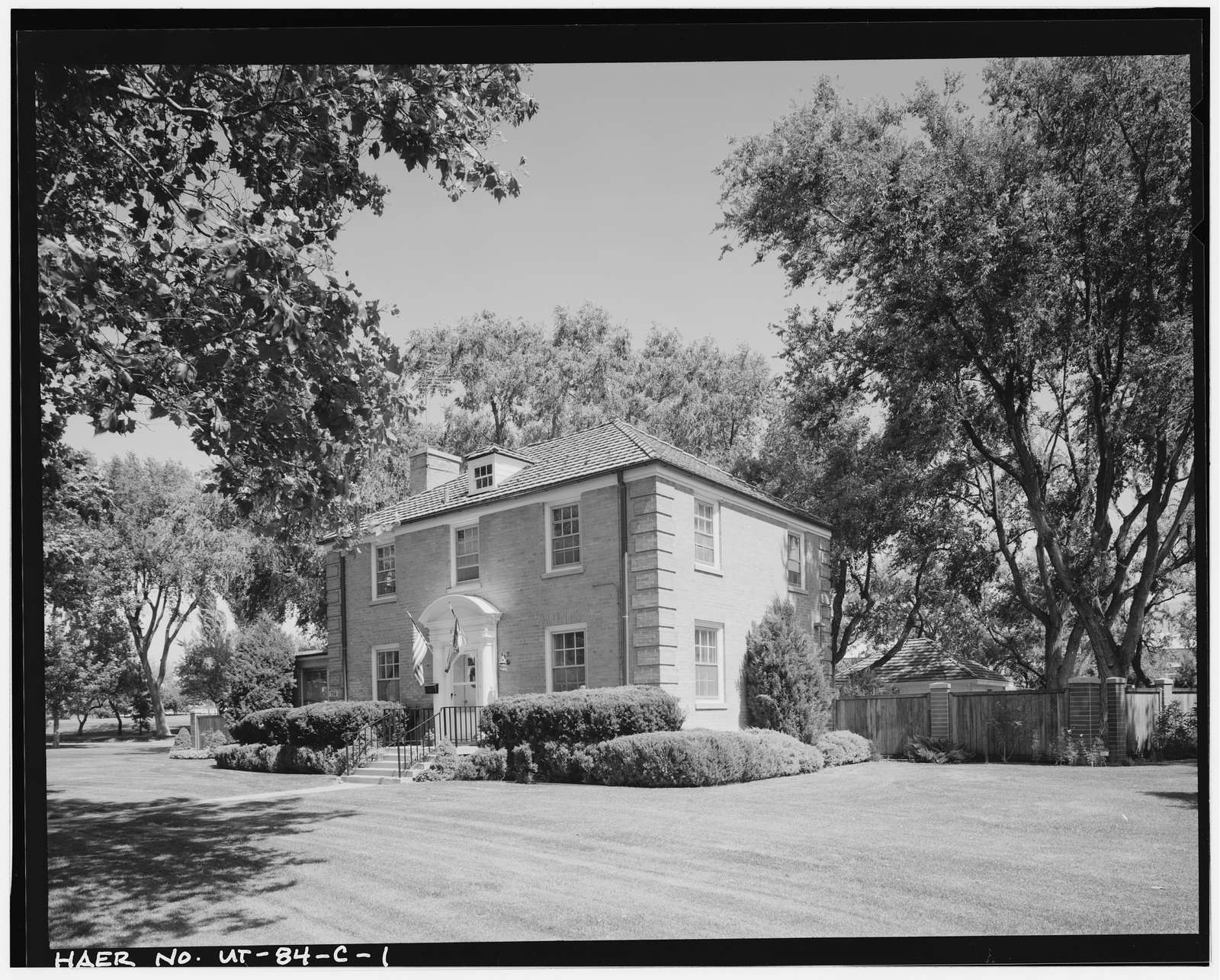 Ogden Arsenal, Family Quarters, East side of Circle Drive, in General's Loop area, Layton, Davis County, UT