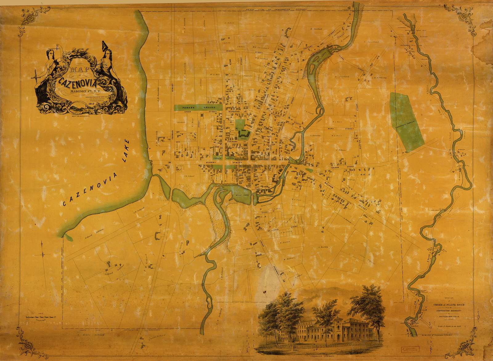 Map of Cazenovia, Madison Co., N.Y. /
