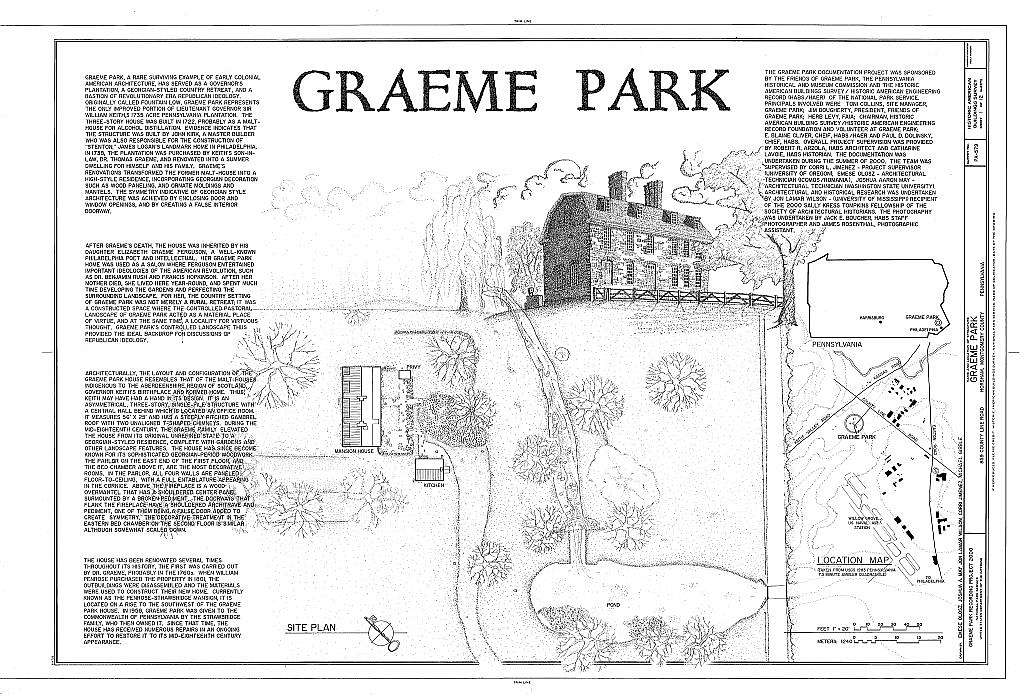 Graeme Park, 859 County Line Road, Horsham, Montgomery County, PA