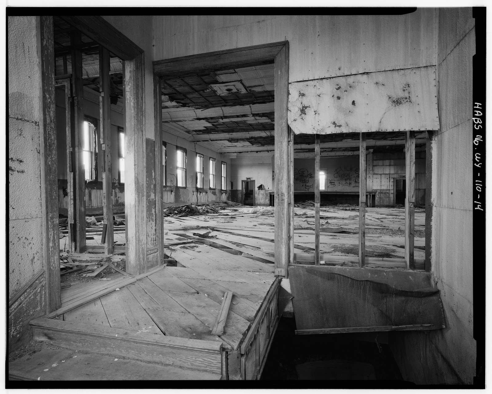 Superior Union Hall, State Highway 371, Block 9, part of lots 9 & 10, Superior, Sweetwater County, WY