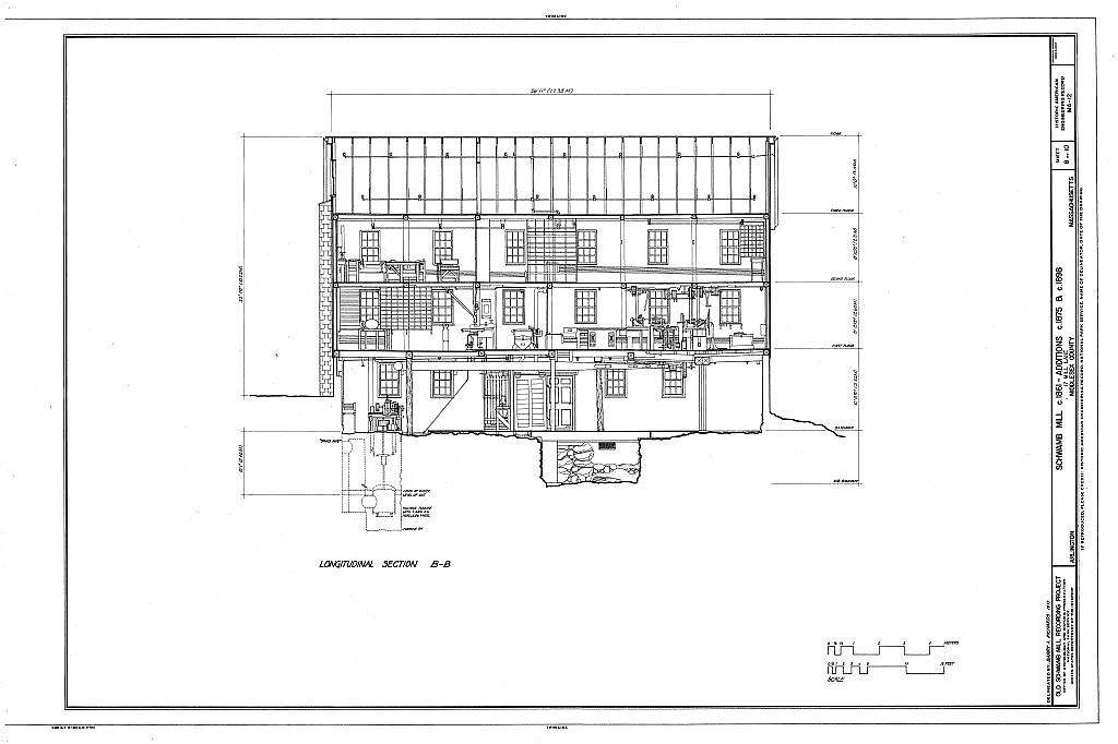 Schwamb Mill, 17 Mill Lane, Arlington, Middlesex County, MA